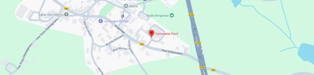 SAS Puivif à Angoisse Localisation et itinéraire