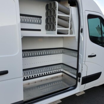 Amenagement de véhicules utilitaires professionnels